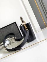 حقيبة كابوسين أسود ميني 21cm 2