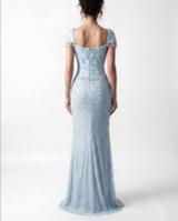Eliane Sabbagh Sky Blue Embellished Gown 3